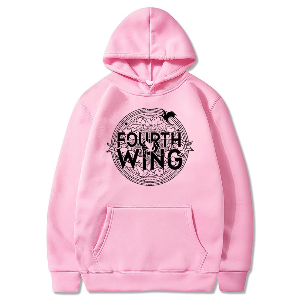 Basgiath War College Hoodie Fourth Wing Shirt Dragon Rider Violet Sorrengail Hooded Sweatshirt Book Lover Hoodies Gift for Fans