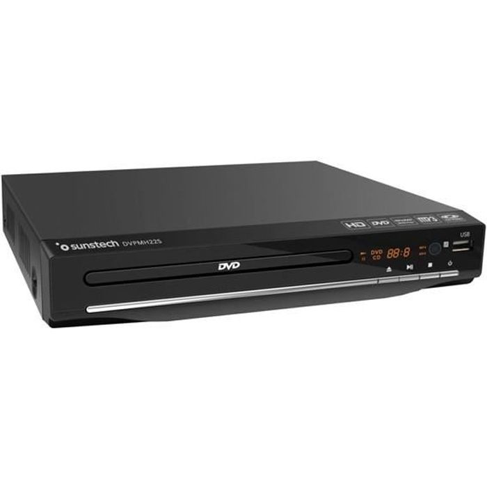 DVD-mängija koos DVB-T-ga Sunstech DVPMH225 USB HDMI Must