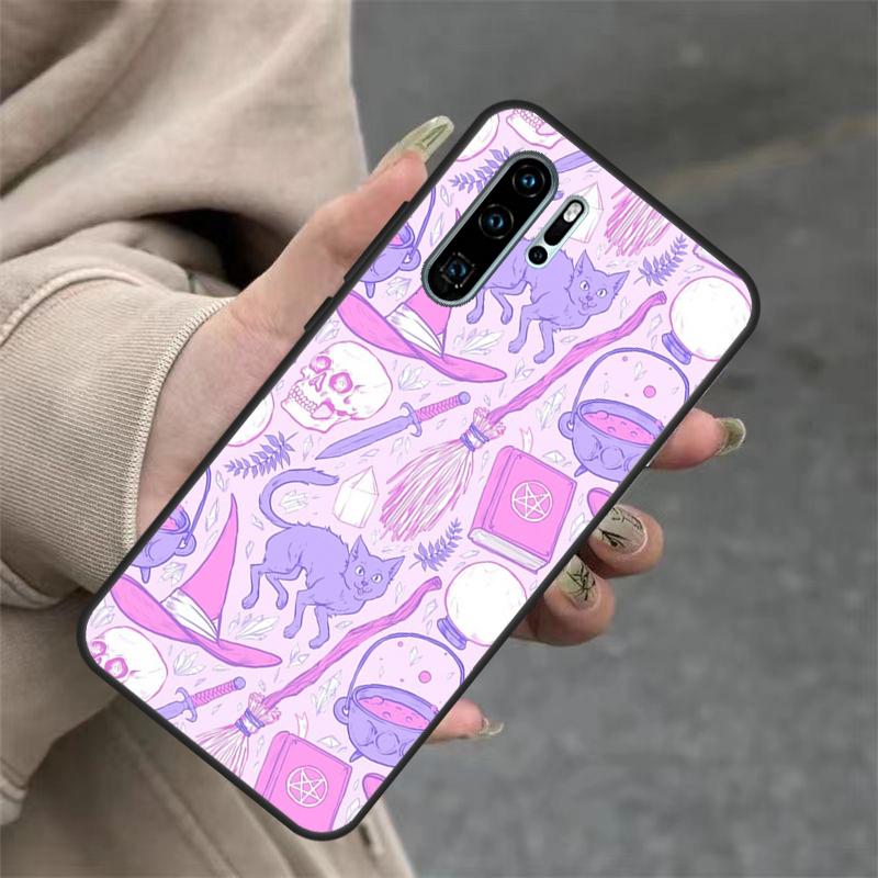 Magic Witch Witchcraft Case For Huawei Nova 3i 7i 8i 11i Y60 Y70 Y90 Y61 Y91 10 9 SE 11 Pro P20 P40 P30 Lite Cover