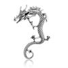 Vintage Punk Metal Dragon Shape Ear Clip For Men Women Gothic Hip Hop Animal Non Piercing Cartilage Ear Cuff Jewelry Accessories