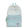 Student Schoolbag Women's Large Capacity Star Printed Backpack Colorblock Travel Backpack