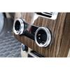 Rear Air Outlet Volume Knob Ring For Range Rover L405 2018-20 Silver Aluminum