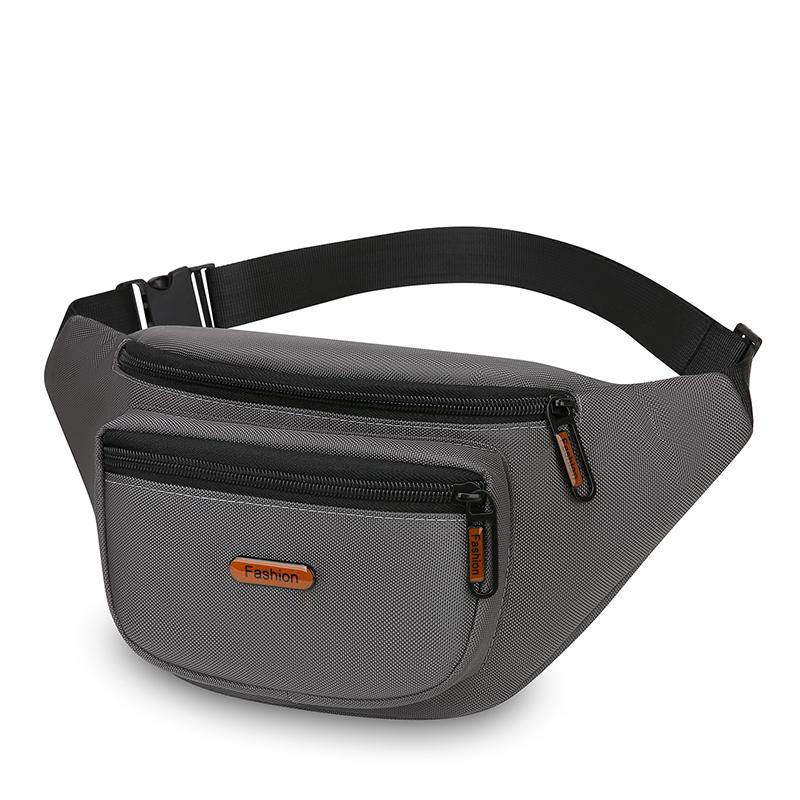 Waterproof Men's Waist Pack Fanny Pack with Adjustable Strap for Travel Sports Running - Quick-Access Outdoor Waist Bag
