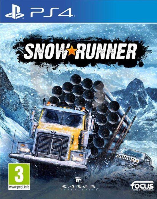 Jeu vidéo - Snowrunner - PS4 - Expérience tout-terrain - 40 véhicules - Simulation avancée