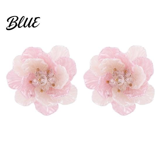 Fade-resistant Necklace Camellia Faux Pearl Choker Retro Flower Beaded Elegant