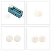 2Pcs Colorful Guitar Effect Pedal Footswitch Toppers, Guitar Foot Nail Effect Pedal Protections Caps Guitar Effect Part