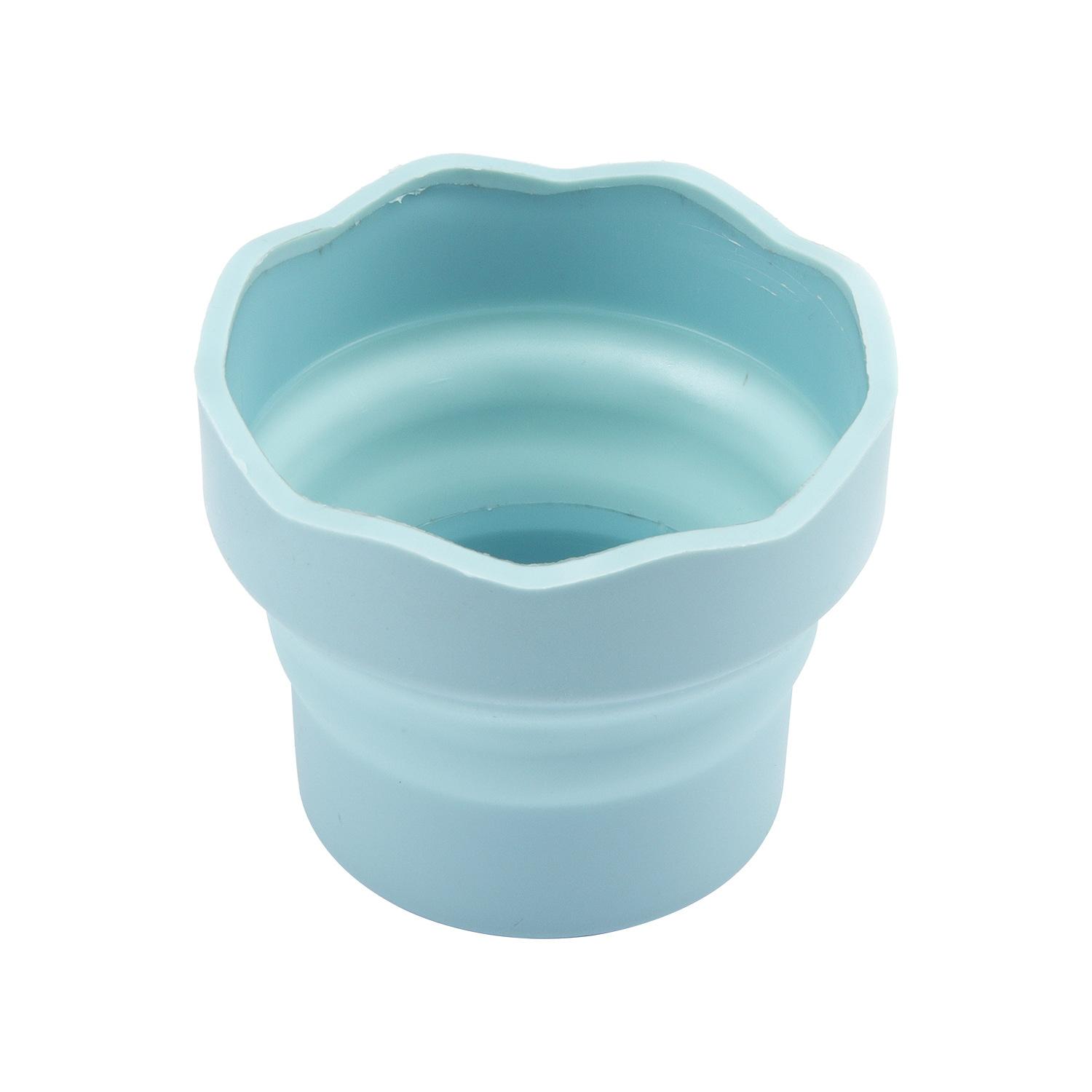 

Портативное ведро для воды, розовое/голубое на выбор, складное, силиконовое, ведро для мытья кистей, для акварели, акрила, масляной живописи, ведро для акварельной пудры синий