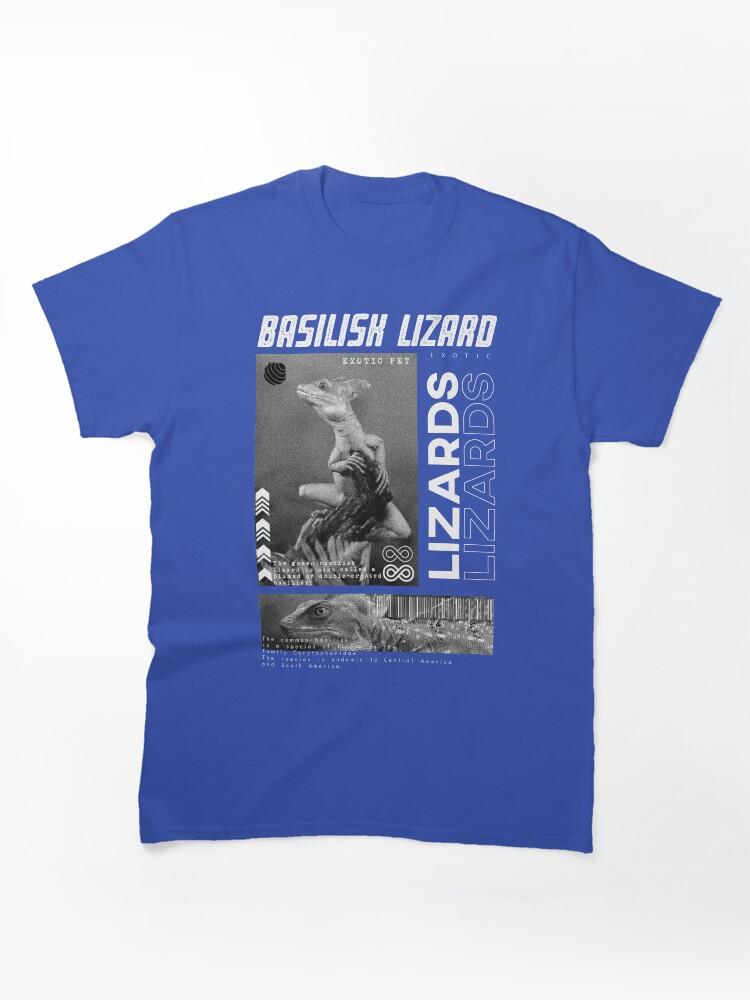 Basilisk Green Basilisk Modern Streetwear Reptile Keeper Classic Unisex T-Shirt