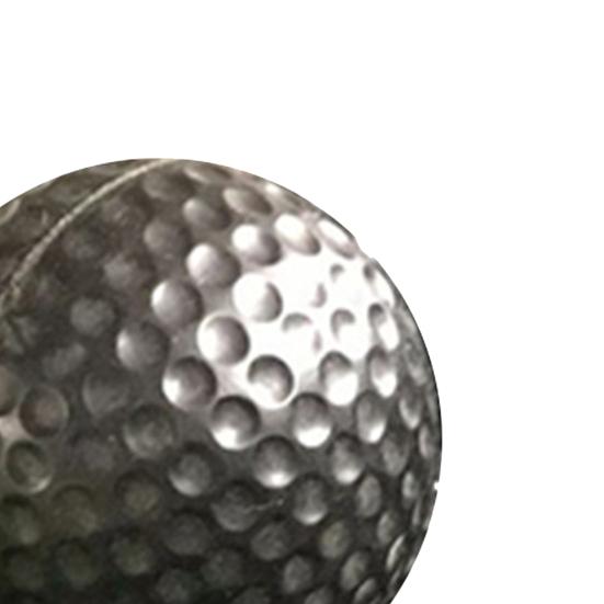 2Pcs Golf Balls Elastic High Visibility Eco-friendly Safety Golf Practice Balls Children Toys for Golf Practice