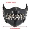 Rivet Spikes Leather Mask Cosplay Mask Motorcycle Biker Half Face Mask Anti Dust Sports Mask Masquerades Mask Women Men
