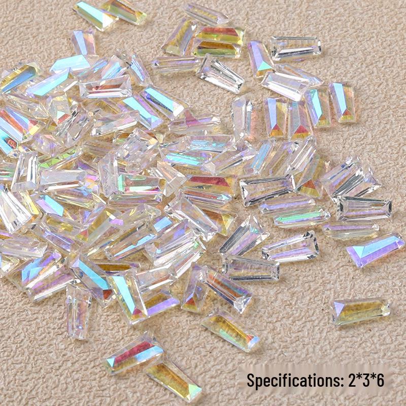 Aurora Rhinestone Nail Art Ornaments - Hot Selling Irregular Pointed Bottom Accessories