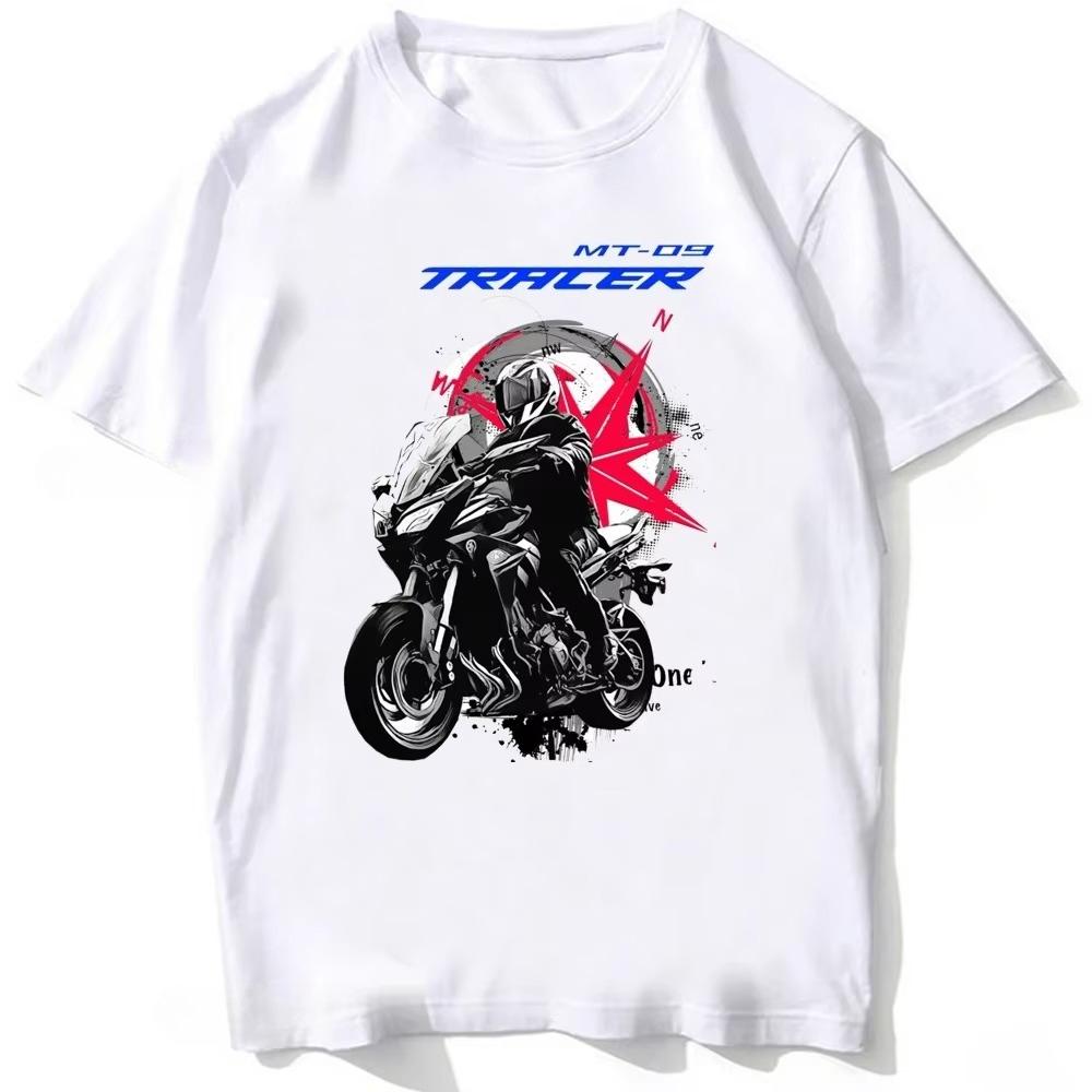 Tracer 9 GT Motorcycle 2025 Rider T-Shirt New Summe Men's Short Sleeve Moto Sport Boy Casual Tees Cool Riding Tops