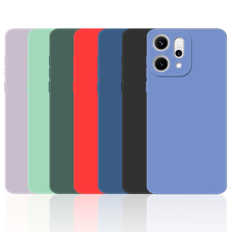 For OPPO Reno14 Pro Case Reno14 Pro Cover Soft Liquid Silicone Durable Bumper Shield Protective Phone Cases On Reno 14 Pro Funda