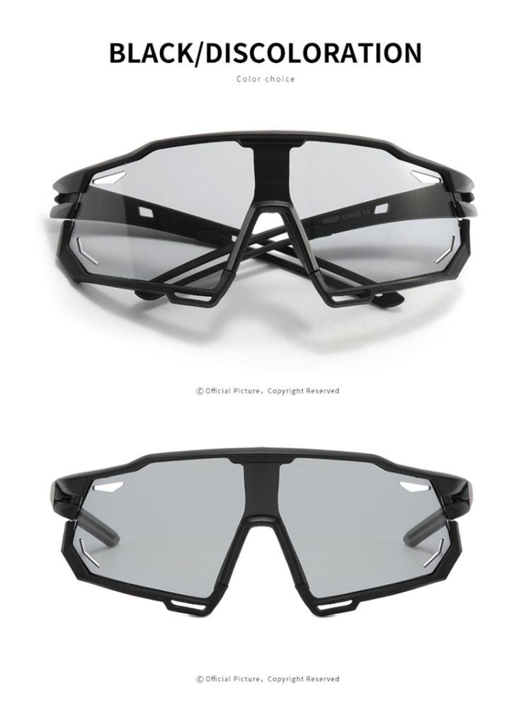 Photochromic Cycling Glasses Men's and Women's Polarized Bike Eyewear Mountain MTB Cycling UV400 Sunglasses Bicycle Road Goggles
