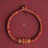 Dahao Year of the Tiger Red String Zodiac Bracelet - Women's and Couples' Woven Charm 