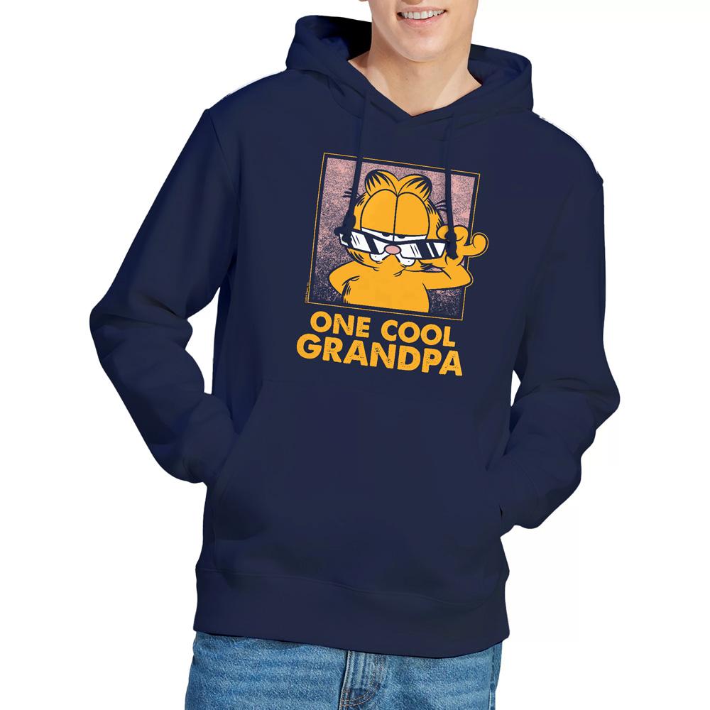 Garfield Mens One Cool Grandpa Fathers Day Hoodie