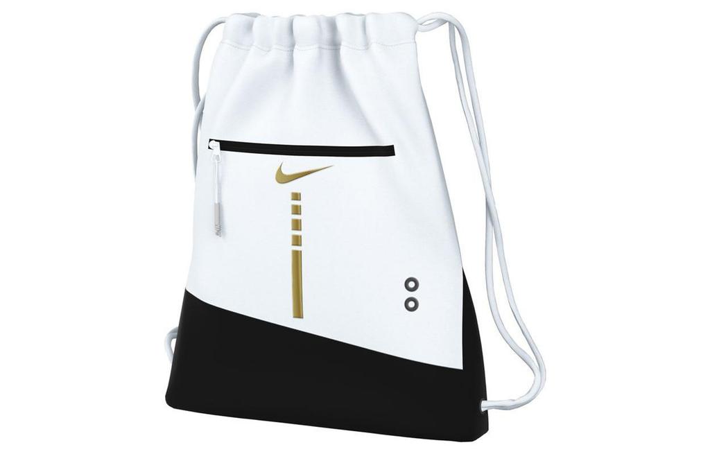 Nike Hoops Elite 17L Drawstring Bag Backpack White DX9790-100