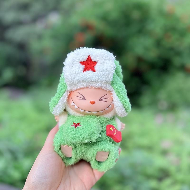 Labubu Doll Clothes Fashion Animal Set for Labubu Idol V1 V2 Dolls Clothing Accessories 15/17cm Plush Doll Universal