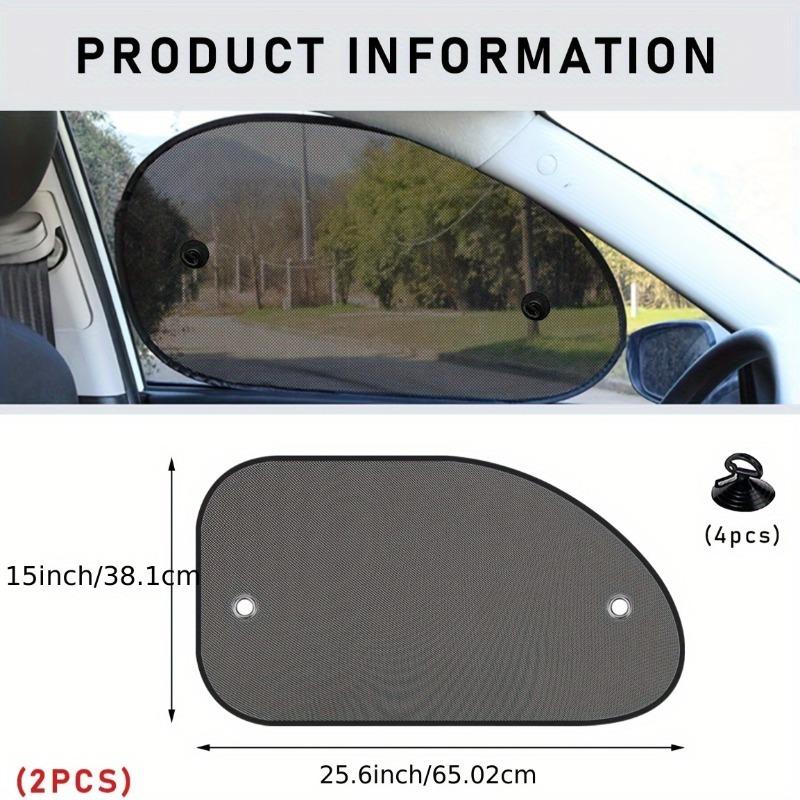2/4PCS Car Sunshade Sun UV Protection,sun shade for car window,car window shade With 4 suction cups, Universal Automotive