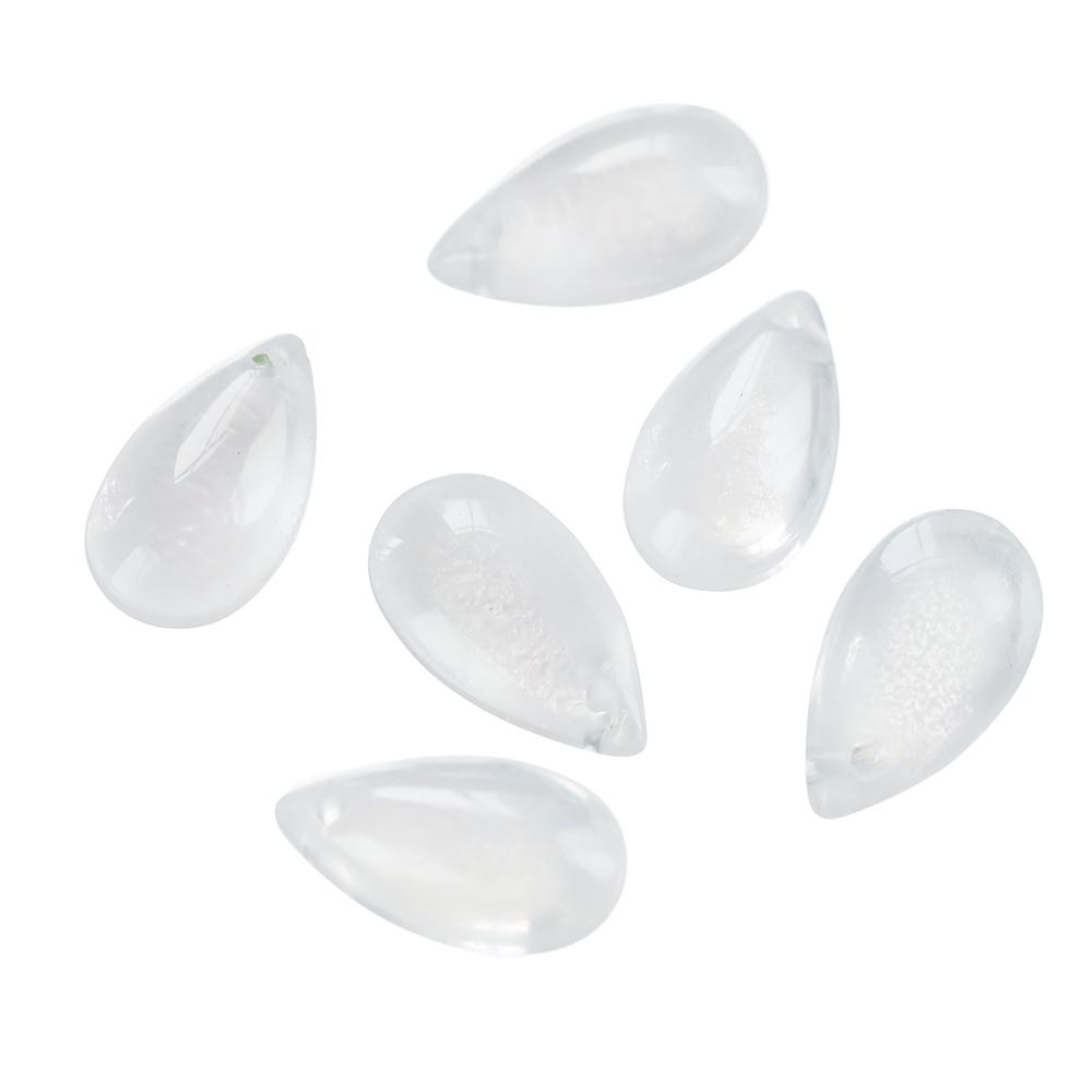 10pcs 8*14mm Water Drop Shaped Glass Pendants Czech Loose Spacer Beads For DIY Crafts Necklace Bracelet Charm Jewelry Making