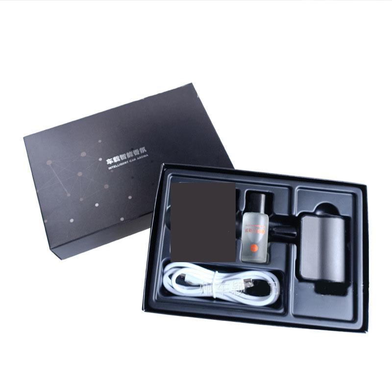 Type-C Rechargeable Car Air Freshener Automatic Mist Long-Lasting Fragrance Portable Car Air Freshener Starts/Stops with the Car 1set