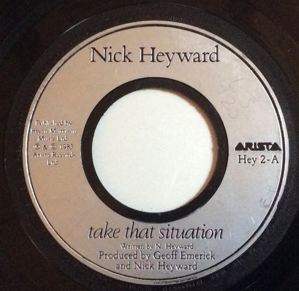 

7inch Record NICK HEYWARD - Take That Situation Hey2 Arista 1983 UK Pop Used