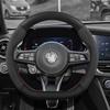 Carbon Fiber Leather Car Steering Wheel Cover For Alfa Romeo Giulia Stelvio Giulietta 159 147 156 Mito Sportiva Auto Accessories