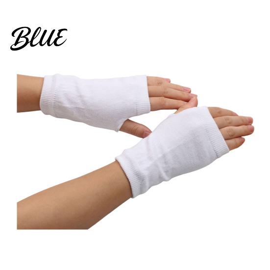Daily Commuter Hand Gear 1 Pair Half Finger Gloves for Women Breathable Sun Protection Driving Gloves Polyester Cotton Non Slip Lightweight Athletic