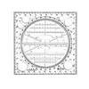 Versatile Geometric Round Drawing Ruler Table for Drafting Student Template Measuring