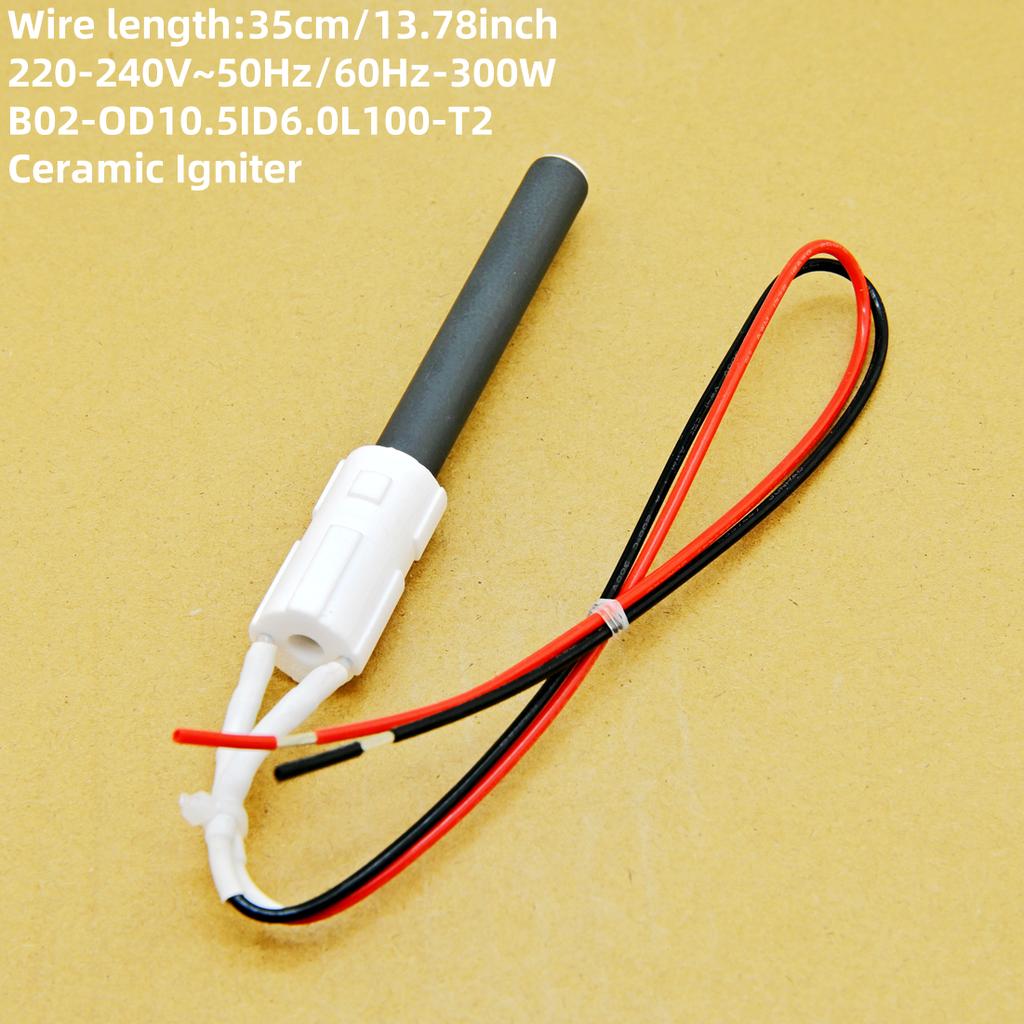 220V 300W Keramik-Zünder für Biomasse-Pelletöfen Holzpelletöfen Heizgeräte zum Anzünden von Kaminen Grillöfen
