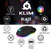 Souris Gamer - KLIM - Blaze - Sans Fil RGB - Rechargeable - 6000 DPI Réglable