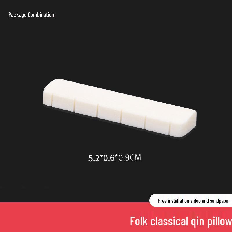 Classical Guitar Bone Nuts & Bridges Set - Upper & Lower Accessories