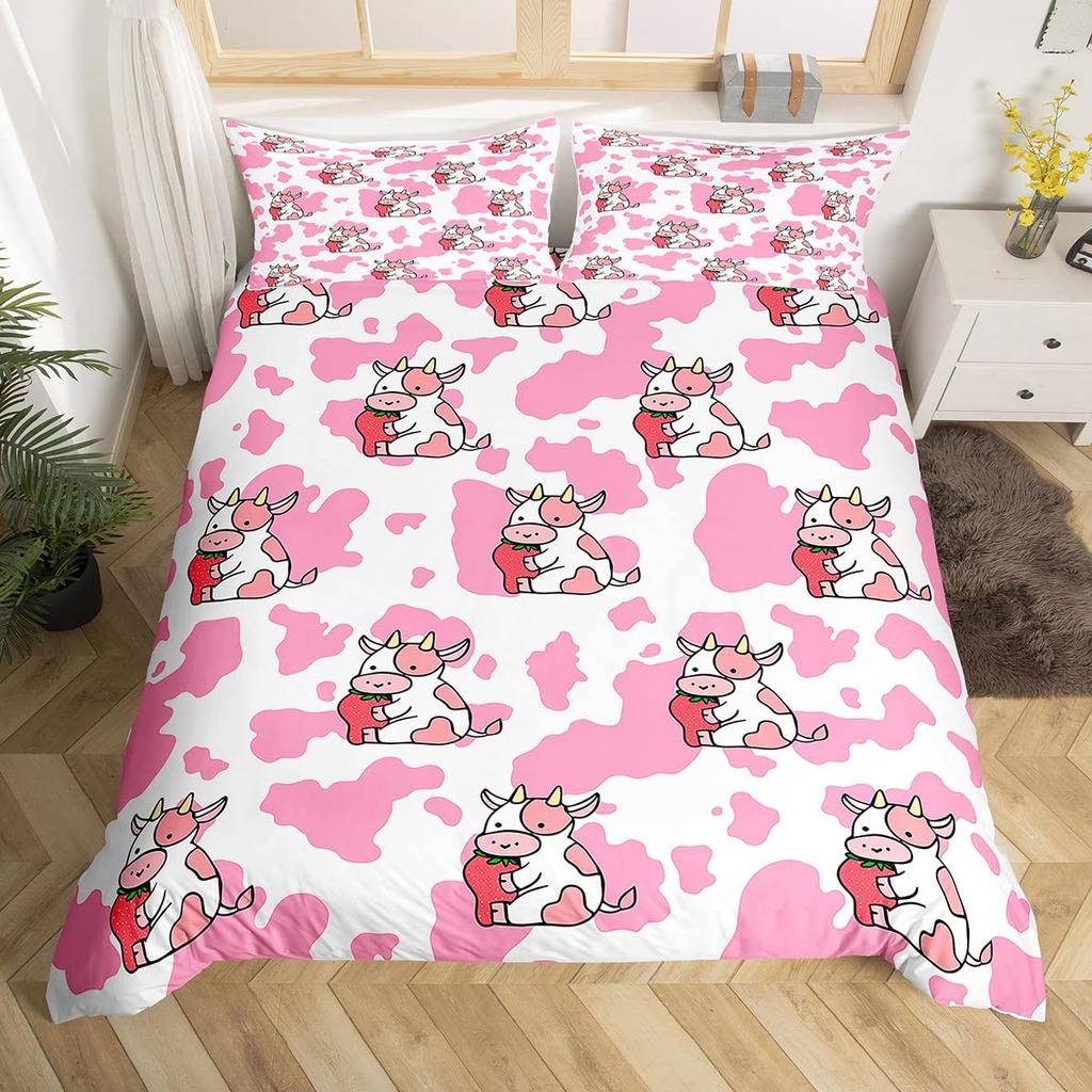 Luxury Duvet Cover and Pillowcase Digital Printing Star/moon/meteor Double Winter Quilt Cover Set Lantern Duvet Cover 1 Person