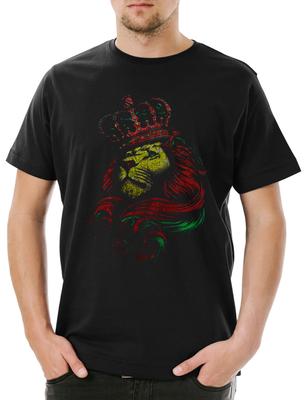 Reggae Löwe VI Herren T-Shirt Herren Damen T-Shirts Top Rasta Musik Jah Babylon Musik Rastafari Bob Reggae