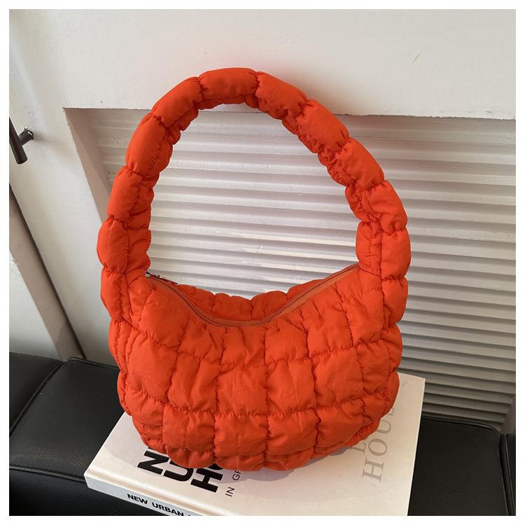 

Простая вышивка нитью мода 2025 новая контрастная цветная повседневная сумка модная сумка женская