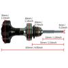 1pcs NEW Motorcycle Engine Oil Dipstick Filler Cap Plug Engine Crankcase Oil Level Gauge Red Blue Black Gold Silver Aluminum
