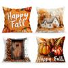 Autumn Theme Pillowcase Cushions 100% Polyester 45X45Cm Throw Pillow Cover Sofa Chair Cushion Cover Pillowslip Home Decor