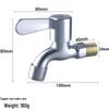 Quick-Open Wall-Mounted Washing Machine Faucet
