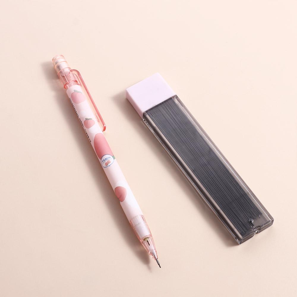 Pink Pencil Refill Peach Honey Automatic Pencils Press Pen Movable Pencil Mechanical Pencil