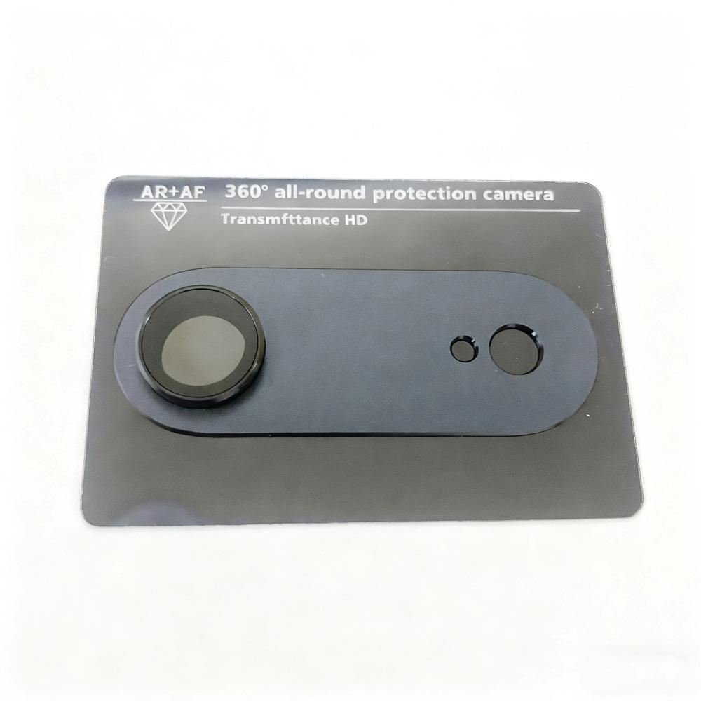 9H HD Armor Camera Lens Protector for IPhone 17 Air Aluminum Metal Ring Lens Tempered Glass Film Case Cap