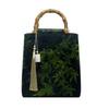 Green Bamboo Knot Qipao Handbag Vintage Style Hanfu Women's Tote Bag