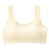 Teenage Girls' Cotton Sports Bra - Comfortable, Breathable, Anti-Protrusion