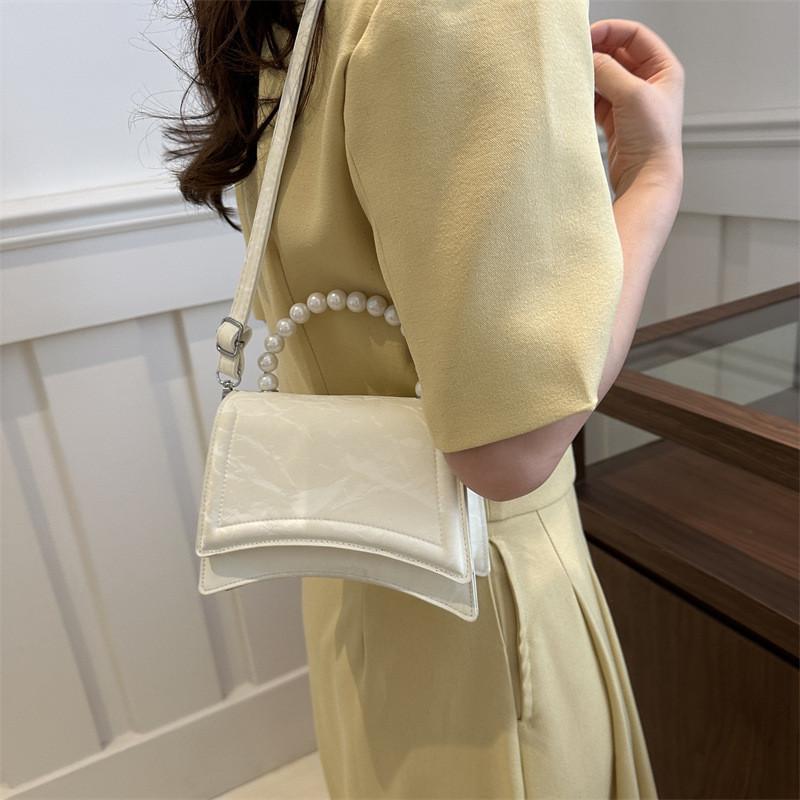 Chic Summer Crossbody Bag For Women 2024 Trendy Pu Shoulder Bag Vintage Look