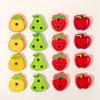 Montessori Wooden Toys Color Fruit Shape Matching Puzzle Game Colorful Beaded Fine Motor Training Educational Toys For Children