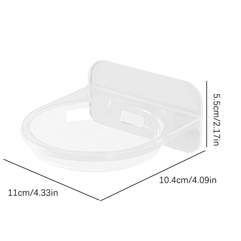 

Wall Mounted Monitor Holder Round Holder Bracket Wall Mounted Holder Shelf Floating Storage Shelf No Drilling Space-Saving Wall синій