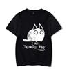 Brand Men's T-shirt Fuuny Cat Printed Graphic T Shirts Oversized T Shirts for Women Men Casual Funny Tshirt Male Tee Shirts