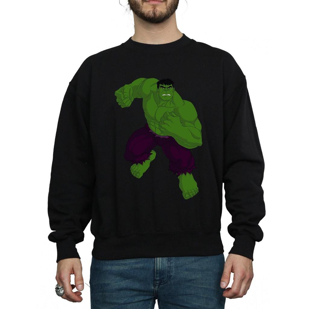 Hulk Mens Simple Sweatshirt