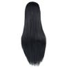 Synthetic Black Wig Cosplay Wigs Straight Long Wig Hinata Hyuga Cosplay Hair Enma Ai Costume Wig