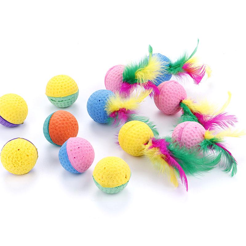 soft sponge balls for cats