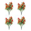 Realistic Plastic Foam Fruit Bouquets Indoor Decoration Flower Arrangement Centerpiece For Table Shelf Display